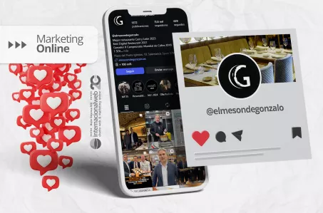 Marketing on-line Mesón de Gonzalo: Mejora de presencia en redes sociales y difusión de contenido estratégico.