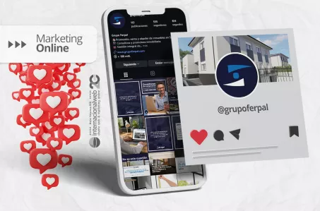 Marketing on-line  Grupo Ferpal: Mejora de presencia en redes sociales y difusión de contenido estratégico.
