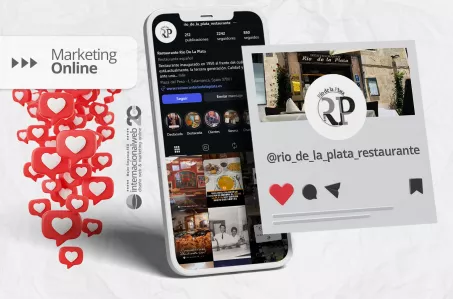 Marketing on-line Río de la Plata: Mejora de presencia en redes sociales y difusión de contenido estratégico.