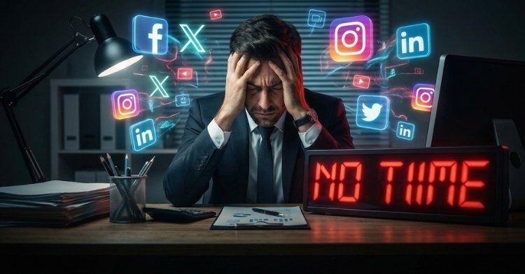 ¿No tienes tiempo para las Redes Sociales de tu negocio? Por qué necesitas gestión profesional