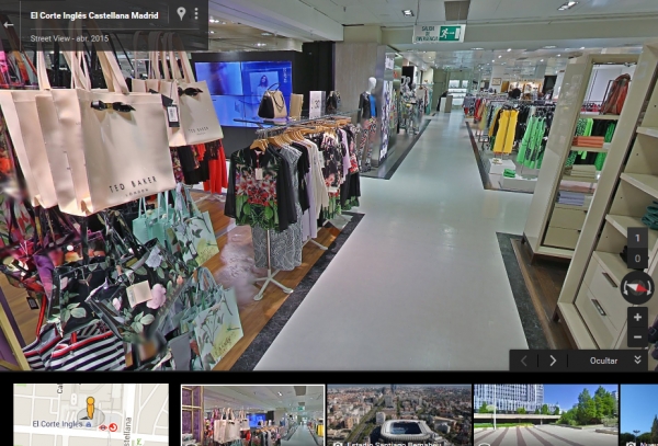 Nos vamos de compras con Google Street View